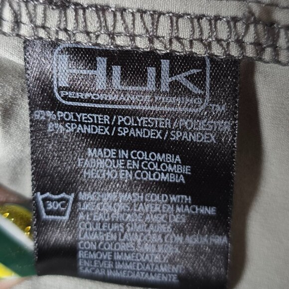 NWT HUK ( 42 Men ) Elements Board Fishing Performance Shorts Tan/Brown - Picture 5 of 10